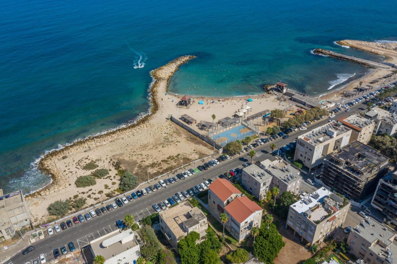 Port City Haifa - Bat Galim 25 Mtrs From The Beach & Rambam Eksteriør bilde